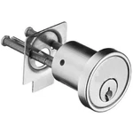 Defiant Satin Nickel Replace Keyed Schlage Lockset Rim Cylinder W/ Keys 70352. Fixed Price $16.00.