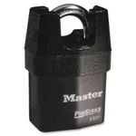 Master Padlock, Keyed Different, Partially Hidden Shackle, Rectangu 6321. Fixed Price $45.15.
