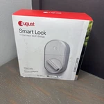 August Home Smart Lock + Connect, Silver AUG-SL04-C03-S04. Fixed Price $84.99.