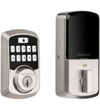 New Sealed Kwikset Aura Bluetooth Keypad Smart Lock Satin Nickel 99420-001. Fixed Price $75.99.
