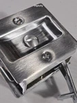 Don-jo PDL101626 PDL-101-626 Privacy Pocket Door Lock, Satin Chrome Finish New. Fixed Price $12.95.