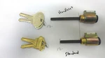 Weslock Replacement Deadbolt Cylinder -choose Standard Thick Doors. Fixed Price $15.90.