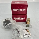 Kwikset 26D Smt Rcal Rcs Deadbolt Single Security Satin Chrome 96609-004. Fixed Price $40.00.