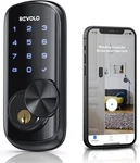 Smart Door Lock, Revolo 5-IN-1 Wifi Keyless Entry Deadbolt WFP01. Fixed Price $99.90.
