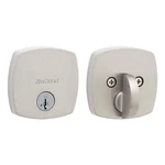 Kwikset Midtown Satin Nickel Single Cylinder Deadbolt Smartkey Modern Rose. Fixed Price $15.99.