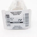 (10-PK) Hillman Single Sided Universal Key Blank 88056. Fixed Price $16.37.