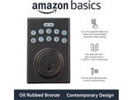 3 Pack - Amazon Basics Contemporary Electronic Keypad Deadbolt Door Lock,. Fixed Price $89.95.