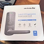 Ultraloq Latch 5 Smart Lock Built-in Wifi Fingerprint Door. Fixed Price $79.00.