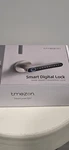 Tmezon T8 Fingerprint Keypad Door Lock Tuyasmart Black/silver Satin. Fixed Price $40.00.
