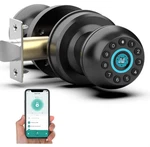 Anweller Smart Door Knob With Lock, Fingerprint Code Keypad Keyless Entry. Fixed Price $24.00.