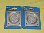 Lot Of Everbilt Trap Door Ring Zinc-plated 3" X 3-1/2" 241 776 New Sealed. Fixed Price $10.95.