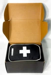Travel First Aid Medical Organizer Bag Green Cross W/ Strap & Lock (A3). Fixed Price $18.99.