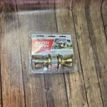 Door Knob With 2 Key Entry Lockset Tubular Brass By Guard Security New. Fixed Price $11.34.