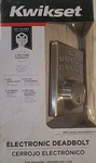 Kwikset Smartcode Keyless Keypad Deadbolt Satin Nickel, Auto-lock. Fixed Price $58.00.