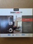 Kwikset 916 Smartcode Traditional Electronic Deadbolt With Z-wave Technology. Fixed Price $139.00.