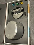 August Smart Lock Model ASL-01 Silver Untested **parts Or Repair**. Fixed Price $39.95.