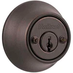 Kwikset Double Cylinder Deadbolt From The 660 Series Venetian Bronze. Fixed Price $20.42.