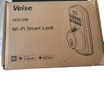 Veise VE012W Built-in Wifi Fingerprint Smart Lock, App Remote Satin Nickel. Fixed Price $30.00.