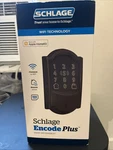 Schlage Encode Plus * Smart Wifi Deadbolt BE499WBCEN622 Door Lock Matte Black. Fixed Price $240.00.