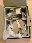 Schlage Single Cylinder Deadbolt B560 Bright Brass. Fixed Price $54.95.