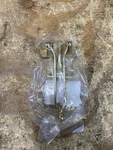 Ives 482 Solid Bar Door Guard In Bright Brass. Fixed Price $15.00.