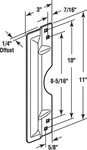 Prime-line 9503 Brushed Stainless Steel Gray Entry Latch Guard 11 X In.. Fixed Price $20.99.