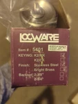 Locware 5401 Stainless Steel Lock Set Front And Back Doors With Keys. Fixed Price $24.99.