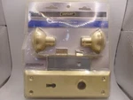 Defiant 632599 Interior Mortise Lock Set Satin Brass Finish Knobs With Keys New. Fixed Price $23.88.