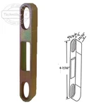 Sliding Glass Patio Door Keeper, 4-7/32" Height X 5/8" Width. Fixed Price $13.16.
