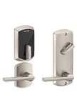 Schlage FE410 Lat Grw 619 Satin Nickel Control Smart Interconnected Lock. Fixed Price $99.00.