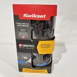 Kwikset Single Cylinder Deadbolt 24147-001 Polished Brass 99800-087. Fixed Price $12.95.