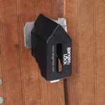 Ranger RGET-00 Padlock Guard, Hardened Steel, Blk, 5-1/4"L. Fixed Price $51.99.