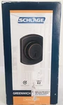 Schlage Greenwich Trim Decorative Deadbolt Aged Bronze B60 Grw 716. Fixed Price $39.88.