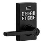 Kwikset Smartcode 917 Matte Black Keypad Door Handle W/ Smartkey Security. Fixed Price $79.99.