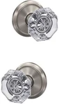 Schlage Custom FC21 Alx Ald Alexandria Glass Knob Closet Bed&bath Lock. Fixed Price $26.99.