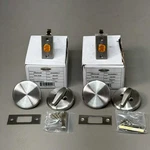 Doormerica (2 Pack) Solid Brass Standard Duty One Side Deadbolts 1-3/4" DB29032D. Fixed Price $15.68.