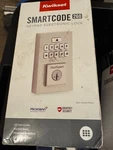 Kwikset Smartcode Deadbolt With Touchpad And Smartkey Technology, Satin Nickel. Fixed Price $49.99.