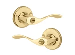 Kwikset Balboa Entry Door Handle With Lock Key Polished Brass 405BL. Fixed Price $32.46.