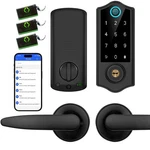 Smart Fingerprint Door Lock, Keyless Entry Deadbolt, Full App Control Biometr.... Fixed Price $101.55.