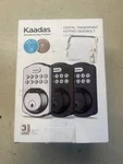 Kaadas KA302 Digital Fingerprint Keypad Deadbolt Satin Nickel. Fixed Price $44.00.
