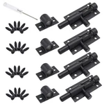 Joyangy Black Slide Barrel Bolt Latch, 4PCS 2INCH,. Fixed Price $11.94.