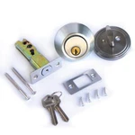 Single Cylinder Deadbolt Lock Security Home Entry Handle Door Set W/ Keys. Fixed Price $59.99.