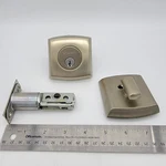 Baldwin Soho Style Single Cylinder Keyed Deadbolt Satin Nickel 8285056. Fixed Price $69.86.