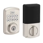 Kwikset Powerbolt Satin Nickel Single Cylinder Smartkey Deadbolt Keyless Entry. Fixed Price $97.99.