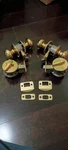 Schlage Oem Polished Brass Deadbolt Door Knob 4 Piece Entry Lockset Hardware. Fixed Price $33.78.