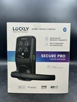 Lockly Smart Wifi Lever Latch W/ 3D Fingerprint, Keypad Mobile App Matte Black. Fixed Price $299.99.