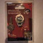 Hillman Zinc Utility Cam Lock -for Wood Metal Cabinet Doors #853105 New. Fixed Price $6.00.