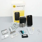 Yale Security Assure Lock 2 Touch, Satin Nickel Keyed Smart Entry. Fixed Price $69.99.