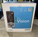 Lockly 2K Video Vision Zeno Series Deadbolt Wifi Smart Home Key Fingerprint. Fixed Price $217.15.