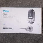 Veise Smart Lock For Front Door, 2 Lever Handles, Fingerprint Entry - RZ07B. Fixed Price $49.99.